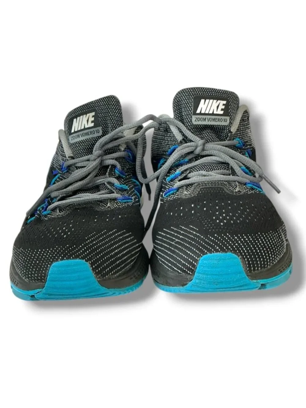 Nike Air Zoom Vomero Running Shoe Cross Training Mesh Gray Black Men’s US 9.5